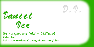 daniel ver business card